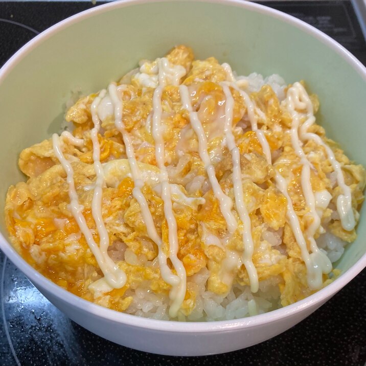 簡単、たまご丼